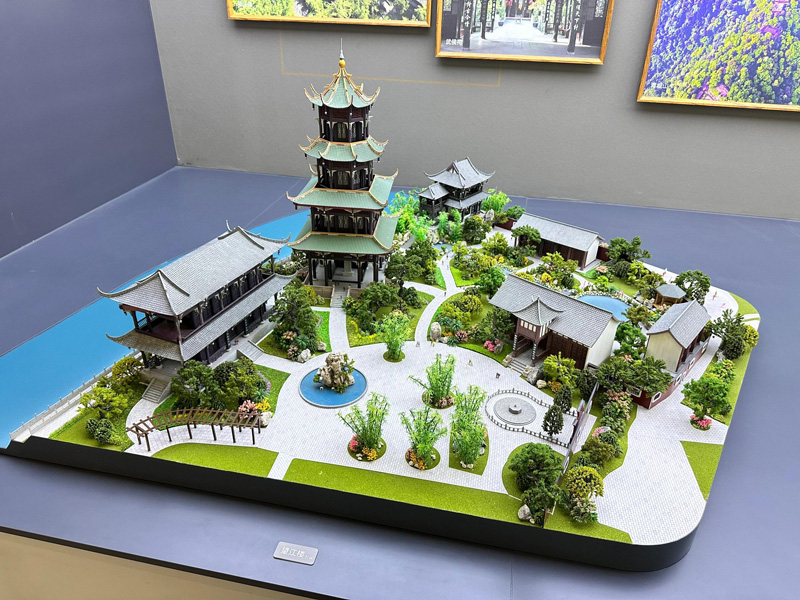 某现代微缩场景