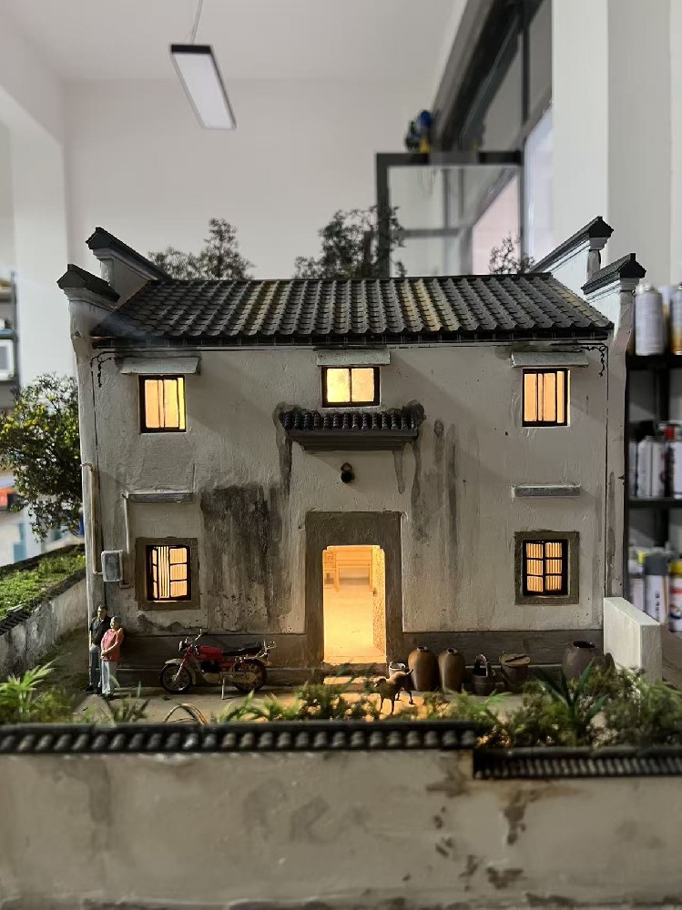 为老房子做一个微缩模型，把家的记忆永远留住